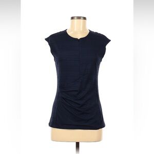 Athleta Active Shirt Size M Navy Blue